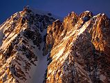 36 Shishapangma Southwest Face Summit Close Up At Sunset From Advanced Base Camp Shishapangma Southwest Face summit close up at sunset Advanced Base Camp.